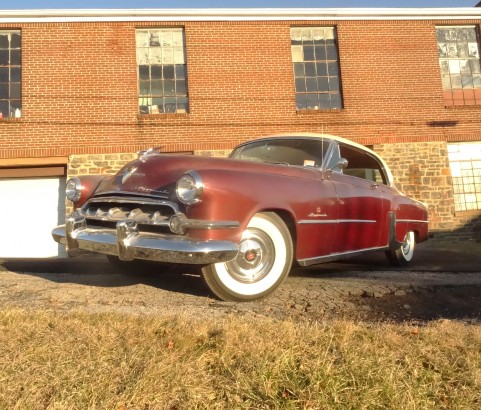 Imperial custom hardtop coupe 1954 ( France dpt 74)