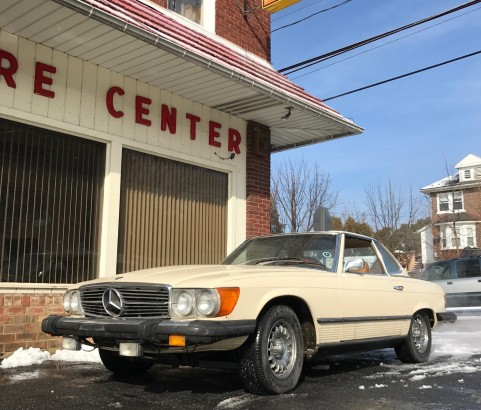 Mercedes 450SL 1975 ( France dpt 68)