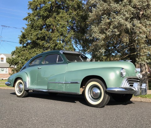 Oldsmobile 78 sedanette 1948 ( France dpt 31 )