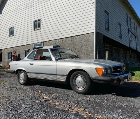 Mercedes 450SL 1975 ( France dpt 69)