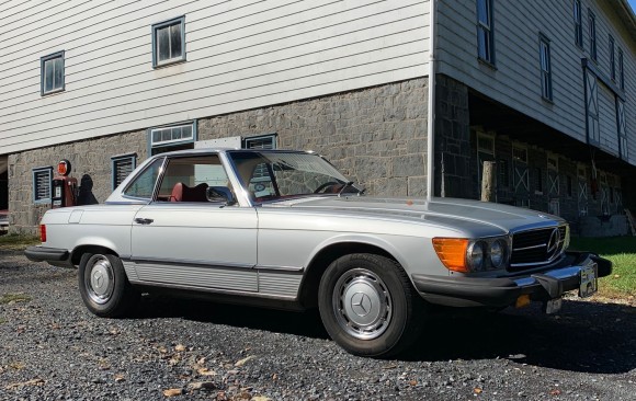 Mercedes 450SL 1975 ( France dpt 69)