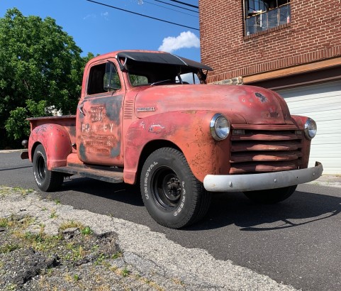 Chevrolet 3100 pick-up 1947 ( France dpt 64)