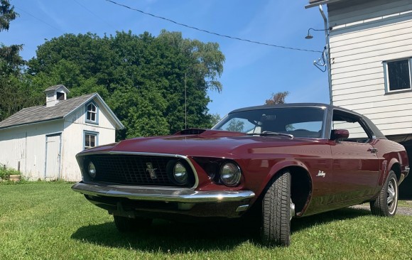 Ford Mustang grande coupe 1969 ( France dpt 41)
