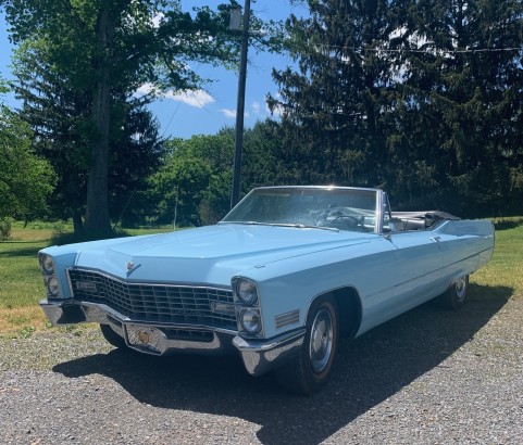 Cadillac de ville convertible 1967 ( Stockton, CA)