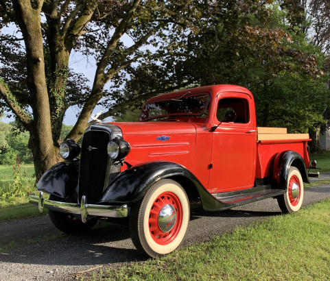Chevrolet pick-up 1936 (  Pine Island, NY)