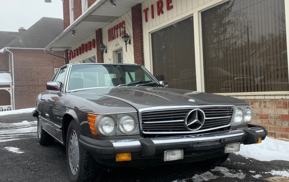 Mercedes 380sl 1984 ( France dpt 75)