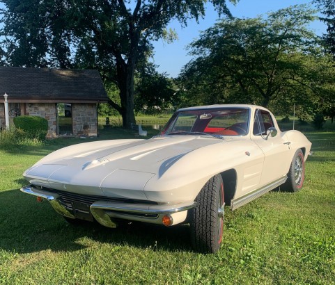 Chevrolet corvette stingray 1964 ( France dpt 59)