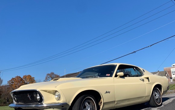 Ford Mustang fastback 1969 ( France dpt 42)