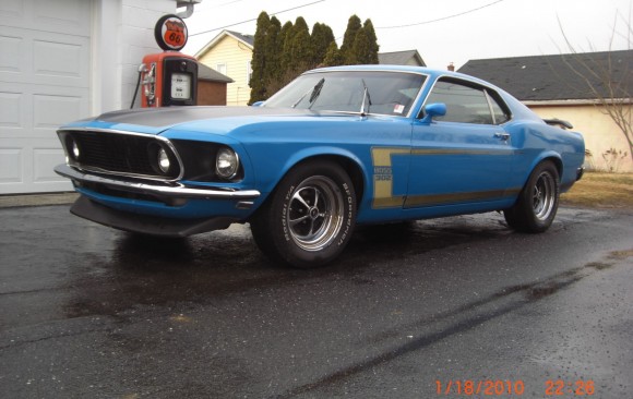 Ford Mustang Mach 1 1970 ( France dpt 36)