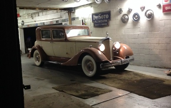 Packard 1101 club sedan 1934 ( France dpt 35)