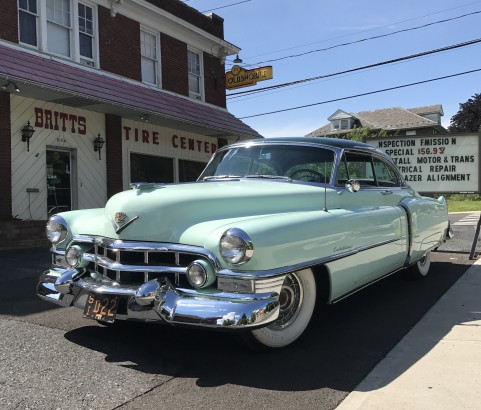 Cadillac coupe de ville 1952 ( Brisbane, Australie)